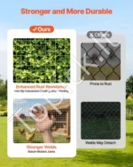 Cinkuotas vielos tinklas 12,7 mm, 1 x 20 m (0,8 mm storio) - Image 3