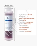 Dejonizuoto vandens filtrų kasetės 2 x 0,5 l su spalvą keičiančia DI derva - Image 7