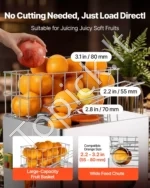 Elektrinė citrusinių vaisių sulčiaspaudė 120 W, 20 vnt./min. kavinėms ir restoranams - Image 4