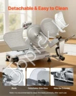 Elektrinė komercinė mėsos pjaustyklė 320W, su 300 mm peiliu - Image 6