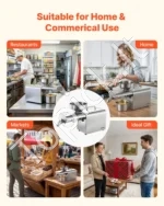 Elektrinis aliejaus presas 3,75 kg/val., aliejaus malūnas 750 W, automatinis aliejaus presavimo aparatas su karšto presavimo funkcija (50 °C–300 °C) - Image 6