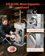 Elektrinis dešrų gamybos aparatas 25 L / 55 lbs, vertikalus - Image 4