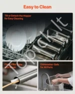 Elektrinis dešrų gamybos aparatas 25 L / 55 lbs, vertikalus - Image 6