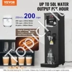 Elektrinis karšto vandens dozatorius 15 L, 1500 W, 50 l/val. kavinei ir biurui - Image 2