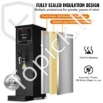 Elektrinis karšto vandens dozatorius 15 L, 1500 W, 50 l/val. kavinei ir biurui - Image 6