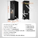 Elektrinis karšto vandens dozatorius 20 l, 1500 W, 50 l/val. restoranui ir biurui - Image 7