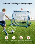 Futbolo kamuolio atšokimo tinklas 147 x 117 cm - Image 2
