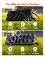 Futbolo atšokusios kamuolio sienelė-atmušėjas 950 x 250 mm, reguliuojamas - Image 2