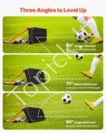 Futbolo atšokusios kamuolio sienelė-atmušėjas 950 x 250 mm, reguliuojamas - Image 3