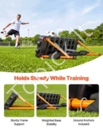Futbolo atšokusios kamuolio sienelė-atmušėjas 950 x 250 mm, reguliuojamas - Image 4