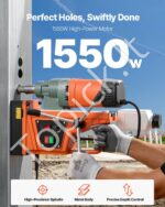 Galingas magnetinis gręžtuvas MD-50A 1550W, iki 50 mm, 13000 N - Image 2