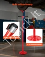 Hidraulinė atrama po-kėlimo keltuvui 3/4 tonos su savaime užsiblokuojančiu sriegiu, reguliuojamas aukštis nuo 1372 iki 2130 mm - Image 4