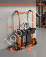 Hidraulinis medžiagų keltuvas-krautuvas 205 kg su šakėmis ir 900 mm kėlimo aukščiu - Image 6