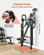 Inversinis stalas nugaros tempimui iki 136 kg, sulankstomas - Image 3