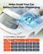 Kompresorinis automobilinis šaldytuvas 20 l, 12V/24V, itin lengvas su programėle - Image 5