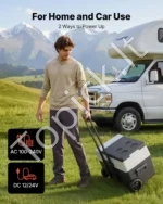 Kompresorinis automobilinis šaldytuvas 30 l, 12V/24V/230V su valdymu programėle - Image 5