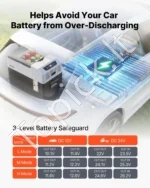 Kompresorinis automobilinis šaldytuvas 40 l, 12V/24V/230V su valdymu programėle - Image 6