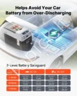 Kompresorinis automobilinis šaldytuvas 50 l, 12V/24V/230V su valdymu programėle - Image 6