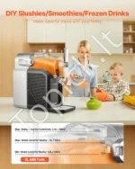 Namų gamybos kokteilių aparatas, 2 l, su 6 programomis ir savaiminiu išsivalymu - Image 2