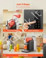 Namų gamybos kokteilių aparatas, 2 l, su 6 programomis ir savaiminiu išsivalymu - Image 5