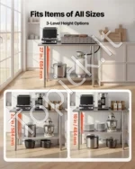 Nerūdijančio plieno virtuvinis stalas 61 x 122 cm su užpylimo briauna ir reguliuojama lentyna - Image 6