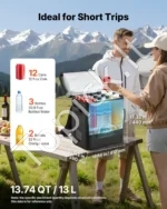 Nešiojamas automobilinis šaldytuvas-kuprinė 13 l (12V / 24V) - Image 2
