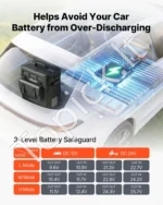 Nešiojamas automobilinis šaldytuvas-kuprinė 13 l (12V / 24V) - Image 6