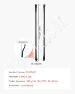 Padangų montavimo svirtys 2 vnt. 970 mm, plieniniai įrankiai sunkvežimiams - Image 7