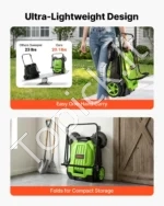 Rankinė šlavimo mašina 650 mm, 18,9 l talpos kiemui ir garažui - Image 5