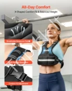 Reguliuojamo svorio liemenė su 14,5 kg svorio krepšiais individualioms treniruotėms - Image 3