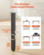 Reguliuojamo aukščio stalo kojos 61–102 cm, plieninės, 4 vnt. iki 544 kg - Image 3