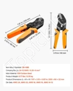 Reketinės užspaudimo replės laidų gnybtams 0,25–4 mm² - Image 7