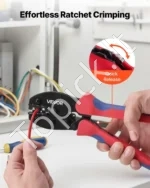 Reketinio užspaudimo įrankio rinkinys saulės modulių jungtims 2,5–6 mm² - Image 3