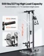 Sieninis treniruoklis su skriemuliais 227 kg, 18 aukščio padėčių jėgos pratimams - Image 5