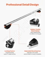 Stogo skersiniai automobilio stogui 75 kg, universali aliumininė sistema 1200 x 87 x 96 mm - Image 6