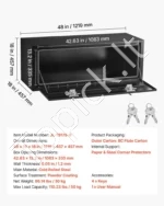 Sunkvežimio poautomobilinė įrankių dėžė 1219 x 457 x 457 mm - Image 7