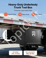 Sunkvežimio poautomobilinė įrankių dėžė 609 x 457 x 457 mm zonoje po kėbulu - Image 2