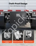 Sunkvežimio poautomobilinė įrankių dėžė 609 x 457 x 457 mm zonoje po kėbulu - Image 4