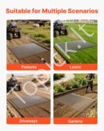 Tinklinio tipo vilkimo akėčios 2 x 1,2 m, cinkuotas plienas - Image 6
