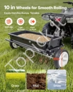 Traktorinis barstytuvas aeratorius 45 kg, su universalia jungtimi vejoms prižiūrėti - Image 3
