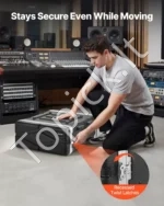 Transportavimo dėžė garso įrangai 4U su 48 cm gylio ABS korpusu - Image 5