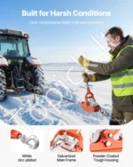 Trosinis gervės patraukėjas 3 t, su 10,7 m virve ir 2 kabliais - Image 5