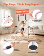 Vaikiškas gimnastikos skersinys (iki 63,5 kg, reguliuojamo aukščio, sulankstomas) - Image 3
