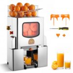 Elektrinė citrusinių vaisių sulčiaspaudė 120 W, 20 vnt./min. kavinėms ir restoranams