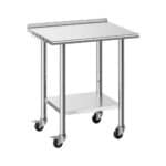 Nerūdijančio plieno stalas restoranams, 762 x 610 x 894 mm