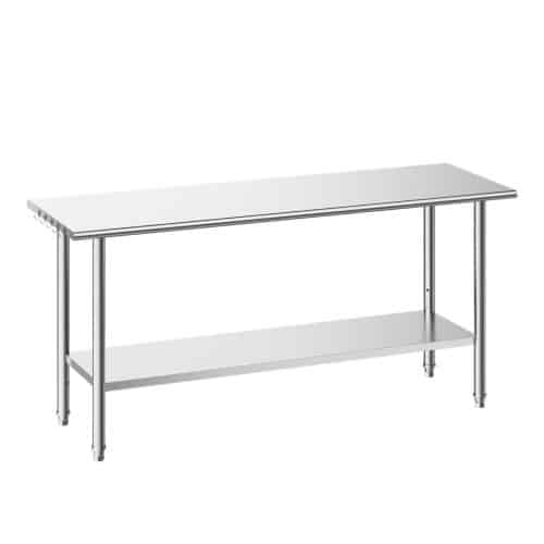 de2FCFBXGGZTLCWJMF4XZ001V02Fgoods_img-v22Fstainless-steel-worktable-m100-1.2.jpg Nerūdijančio plieno darbastalis maisto ruošimui 183 x 61 cm - Image 1