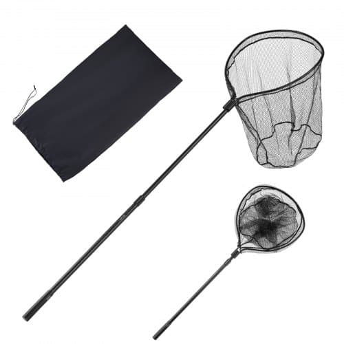 de2FCWLHJPEGJZG0U1SZU001V02Fgoods_img-v12Ffishing-net-m100-1.2.jpg Ilgas teleskopinis žvejybinis graibštas su PVC dengtu nailono tinklu, 238 cm - Image 1