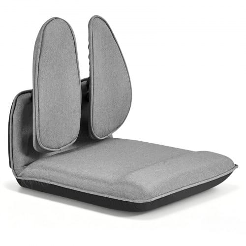 de2FDBYHSRJGXKWFXL4N4001V02Fgoods_img-v12Ffloor-chair-m100-1.2.jpg Reguliuojama grindų kėdė 5 padėčių su atlošu, pilko lininio audinio - Image 1