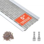 Lietvamzdžių apsaugos tinklelis 127 mm / 30,48 m (aliuminis su nerūdijančio plieno tinkleliu) 20 vnt