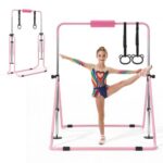 Vaikiškas gimnastikos skersinys (iki 63,5 kg, reguliuojamo aukščio, sulankstomas)